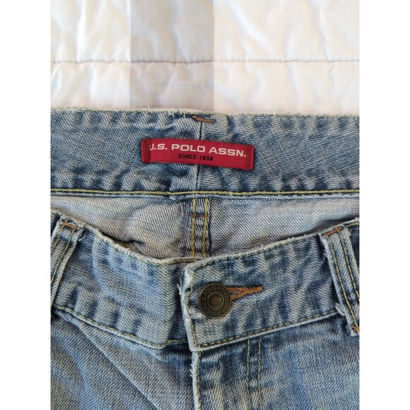 Vintage Y2K style Embroidered US Polo Assn Capri Size 7 - Picture 4 of 7